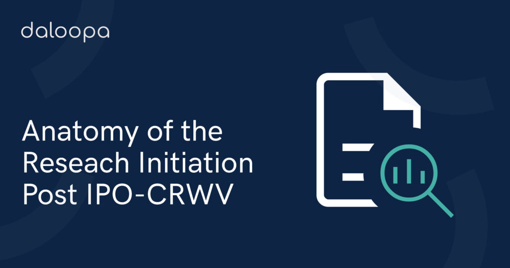 Anatomy of the Research Initiation Post IPO- CRWV
